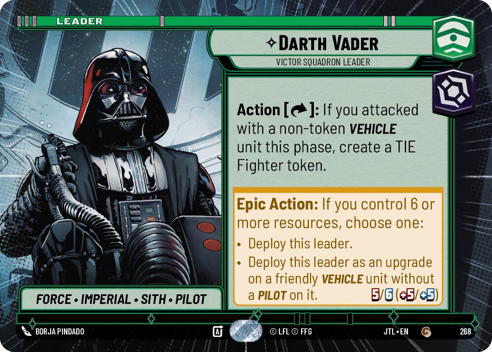 Darth Vader - Victor Squadron Leader (268) (Hyperspace) (268) [Jump to Lightspeed] | Odin's Place