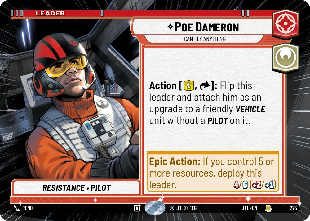 Poe Dameron - I Can Fly Anything (275) (Hyperspace) (275) [Jump to Lightspeed] | Odin's Place