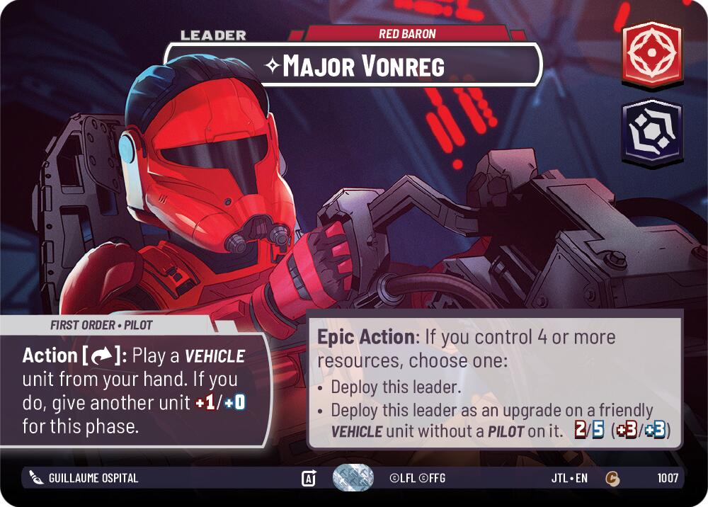 Major Vonreg - Red Baron (1007) (Showcase) (1007) [Jump to Lightspeed] | Odin's Place