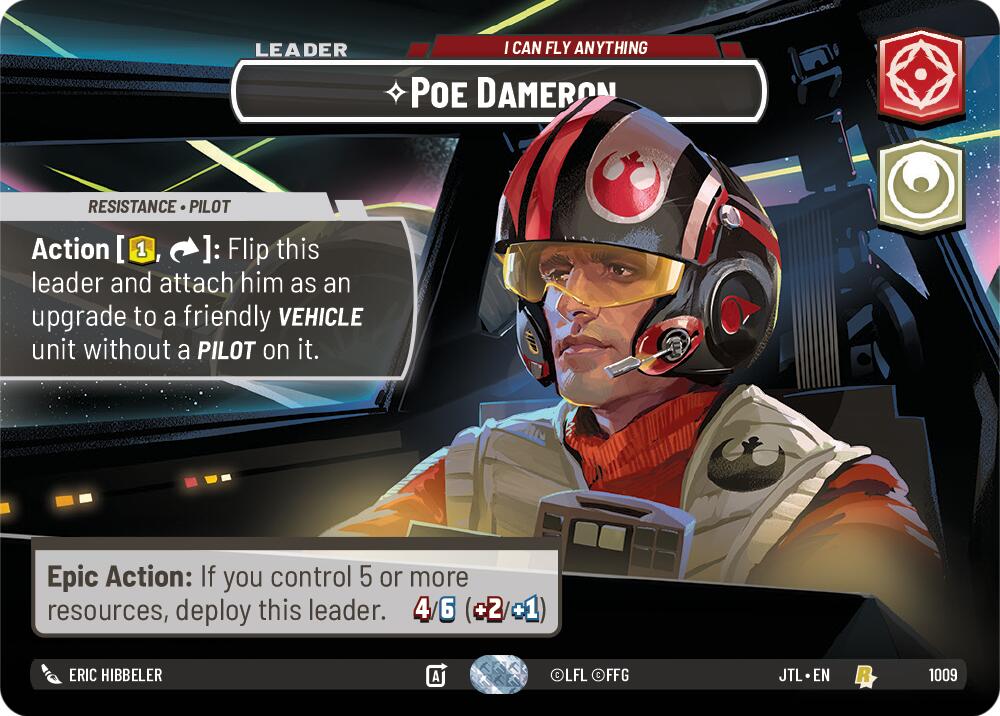 Poe Dameron - I Can Fly Anything (1009) (Showcase) (1009) [Jump to Lightspeed] | Odin's Place