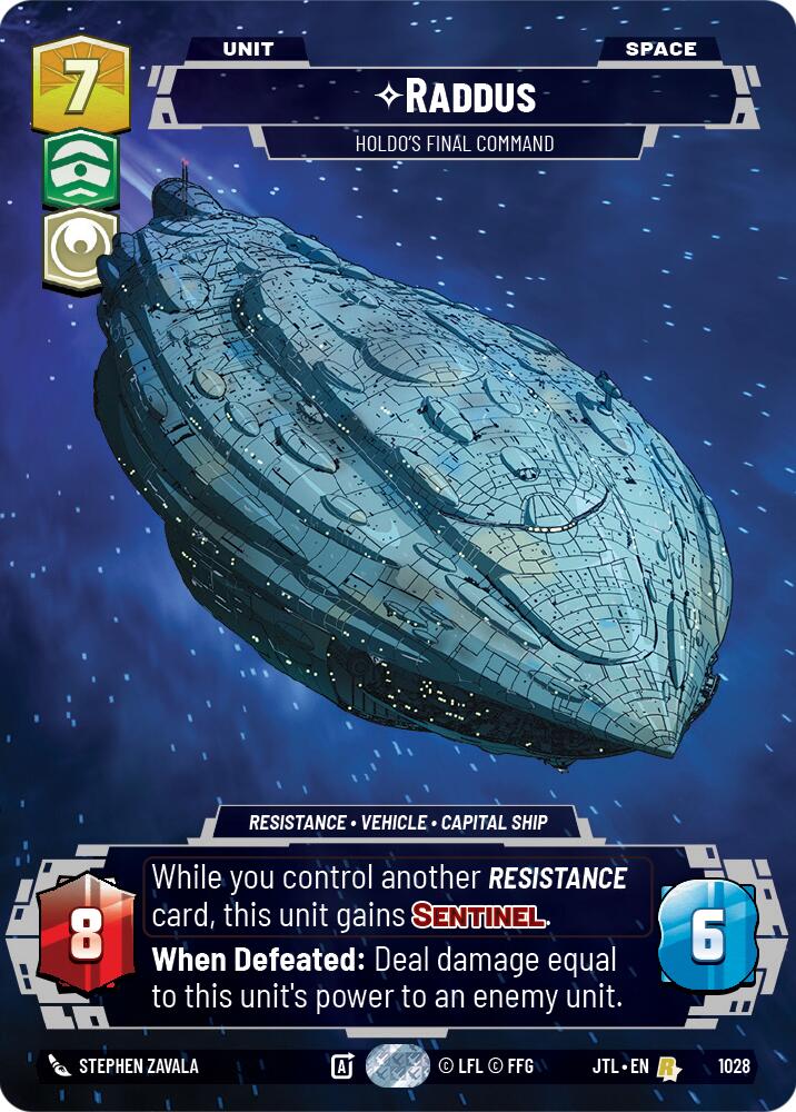 Raddus - Holdo's Final Command (1028) (Prestige) (1028) [Jump to Lightspeed] | Odin's Place