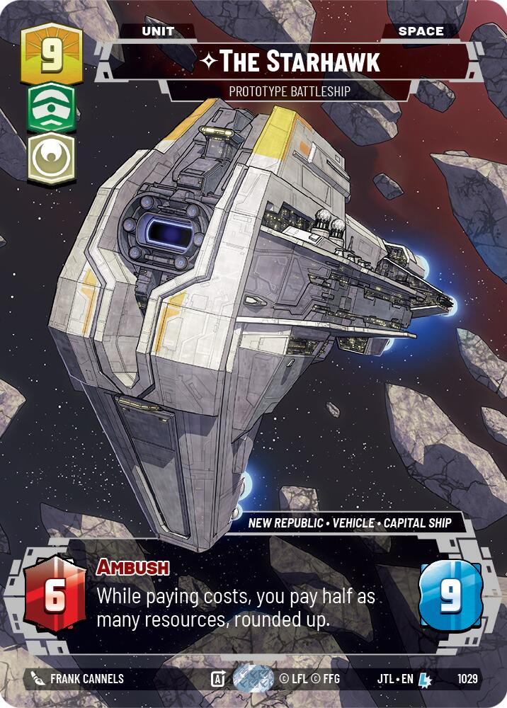 The Starhawk - Prototype Battleship (1029) (Prestige) (1029) [Jump to Lightspeed] | Odin's Place