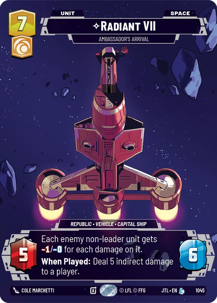 Radiant VII - Ambassadors' Arrival (1045) (Prestige) (1045) [Jump to Lightspeed] | Odin's Place