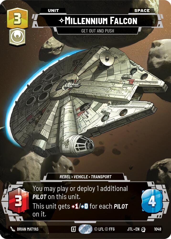 Millennium Falcon - Get Out And Push (1048) (Prestige) (1048) [Jump to Lightspeed] | Odin's Place