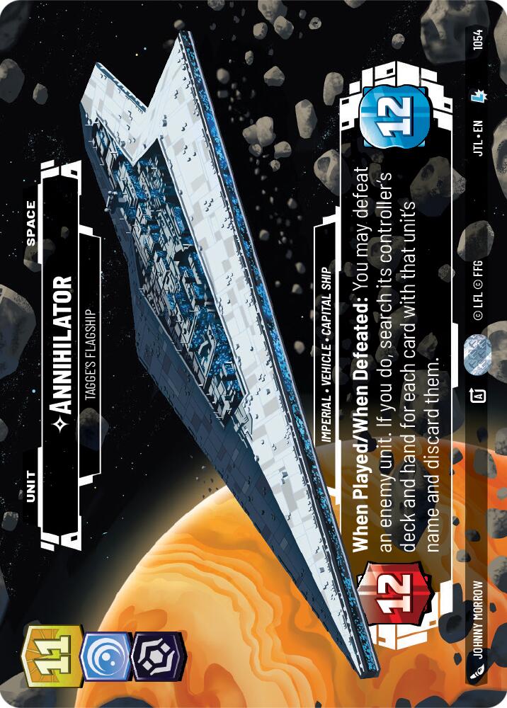 Annihilator - Tagge's Flagship (1054) (Prestige Foil) (1054) [Jump to Lightspeed] | Odin's Place