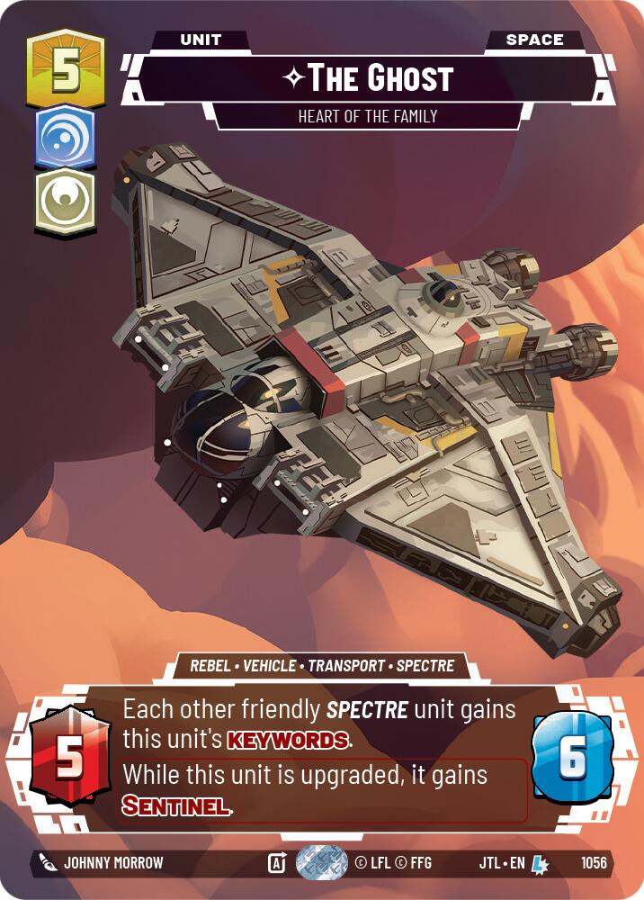 The Ghost - Heart of the Family (1056) (Prestige Foil) (1056) [Jump to Lightspeed] | Odin's Place