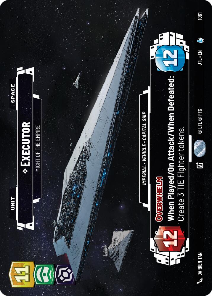 Executor - Might of the Empire (1061) (Prestige Foil) (1061) [Jump to Lightspeed] | Odin's Place