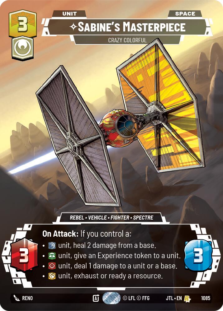 Sabine's Masterpiece - Crazy Colorful (1085) (Prestige Foil) (1085) [Jump to Lightspeed] | Odin's Place