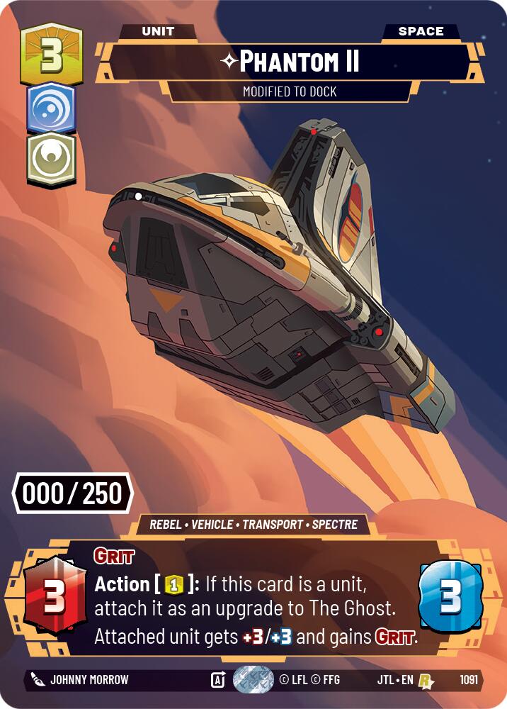 Phantom II - Modified to Dock (1091) (Serialized) (1091) [Jump to Lightspeed] | Odin's Place