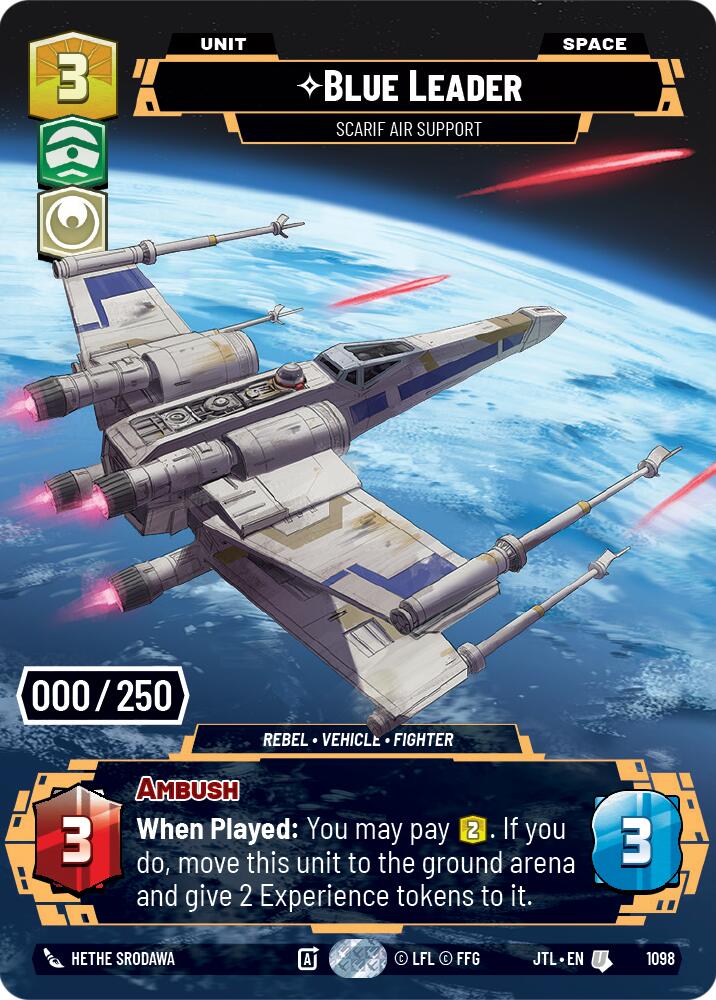Blue Leader - Scarif Air Support (1098) (Serialized) (1098) [Jump to Lightspeed] | Odin's Place