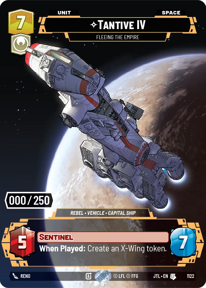 Tantive IV - Fleeing the Empire (1122) (Serialized) (1122) [Jump to Lightspeed] | Odin's Place