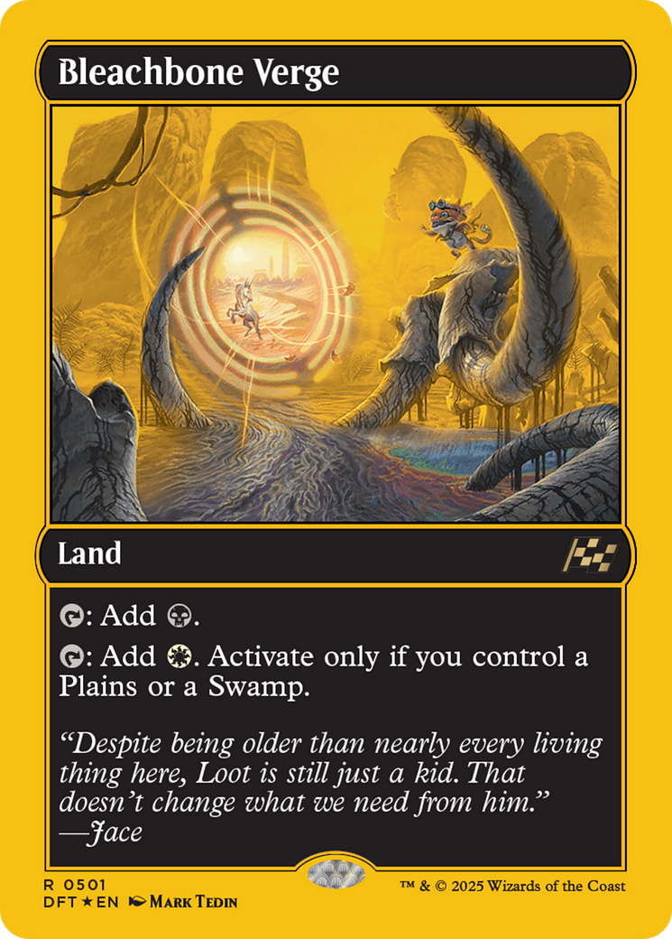 Bleachbone Verge (First-Place Foil) [Aetherdrift] | Odin's Place