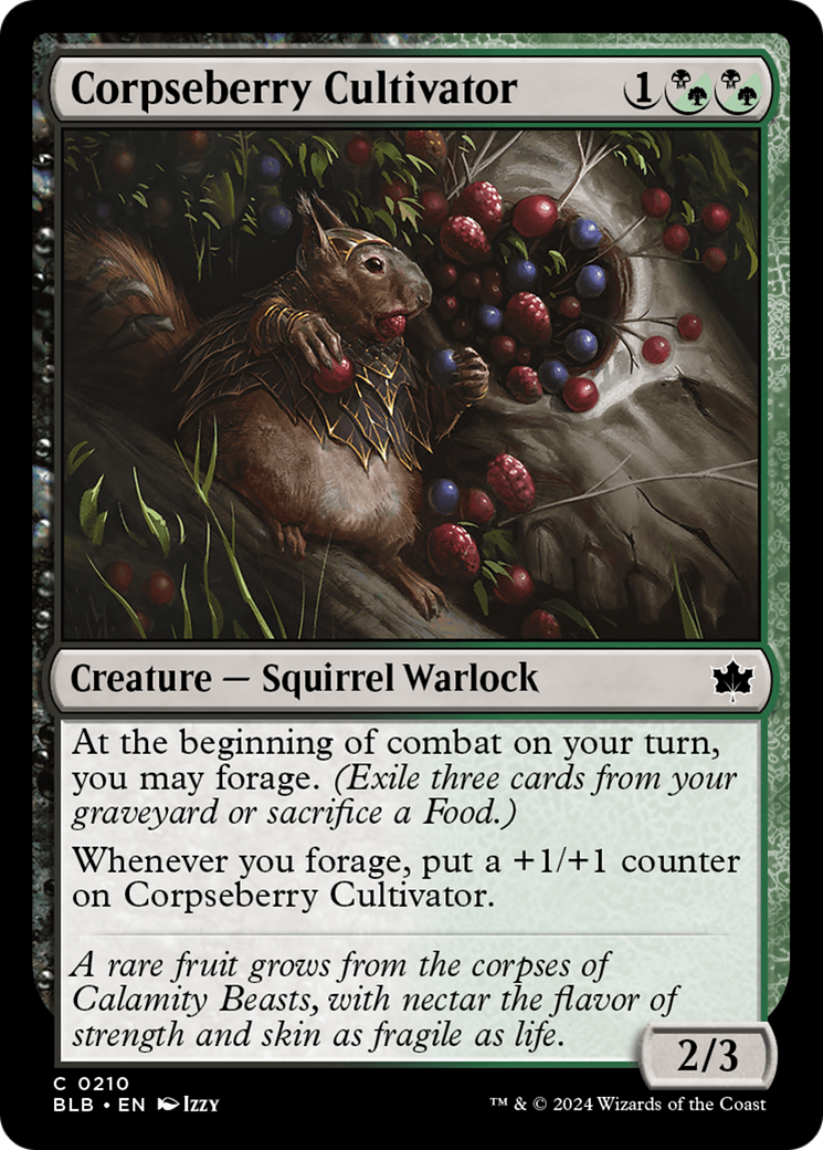 Corpseberry Cultivator [Bloomburrow] | Odin's Place