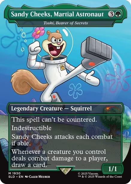Sandy Cheeks, Martial Astronaut - Toski, Bearer of Secrets [Secret Lair Drop Series] | Odin's Place