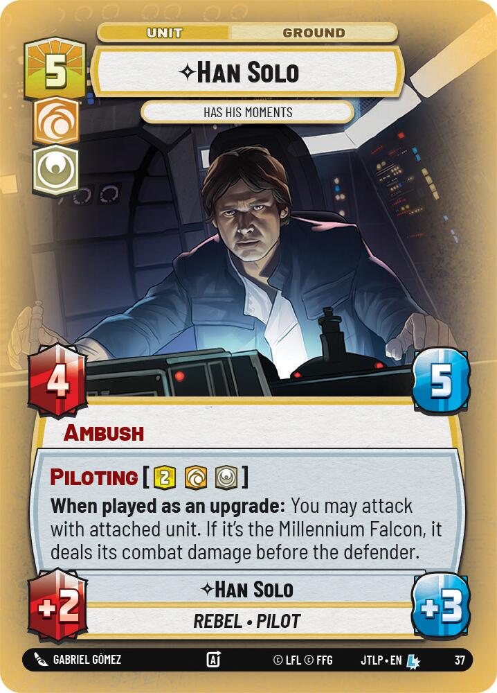 Han Solo - Has His Moments (37) (37) [Jump to Lightspeed: Weekly Play] | Odin's Place