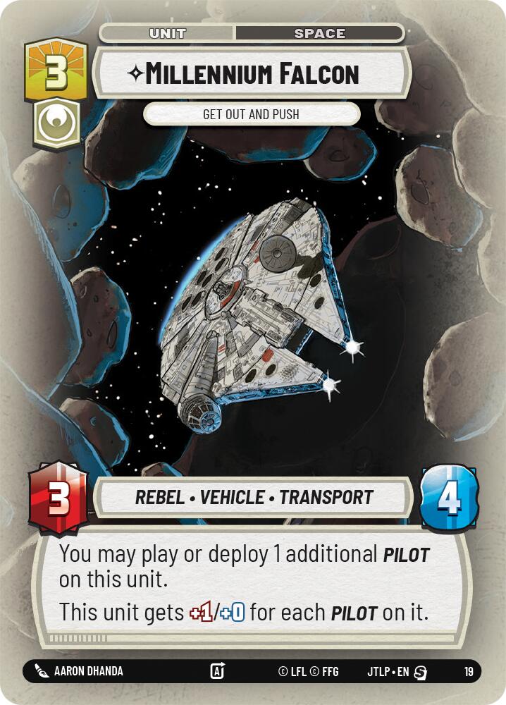 Millennium Falcon - Get Out And Push (19) (19) [Jump to Lightspeed: Weekly Play] | Odin's Place