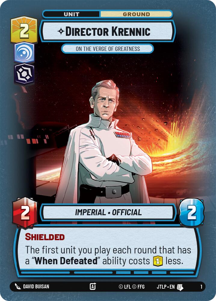 Director Krennic - On the Verge of Greatness (1) (1) [Jump to Lightspeed: Weekly Play] | Odin's Place