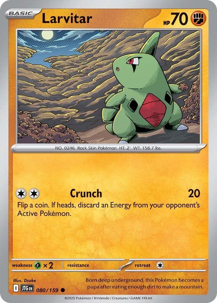 Larvitar (080/159) [Scarlet & Violet: Journey Together] | Odin's Place
