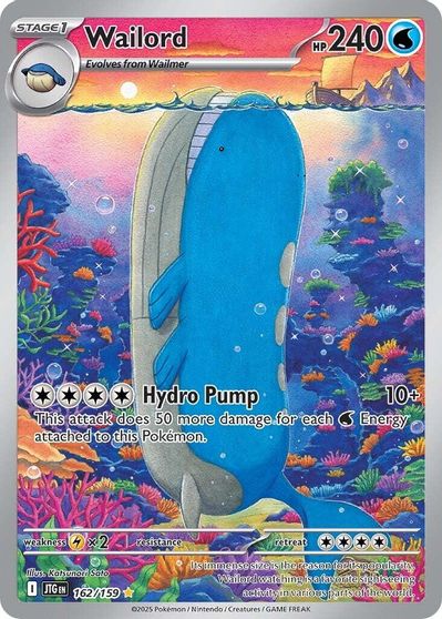 Wailord (162/159) [Scarlet & Violet: Journey Together] | Odin's Place