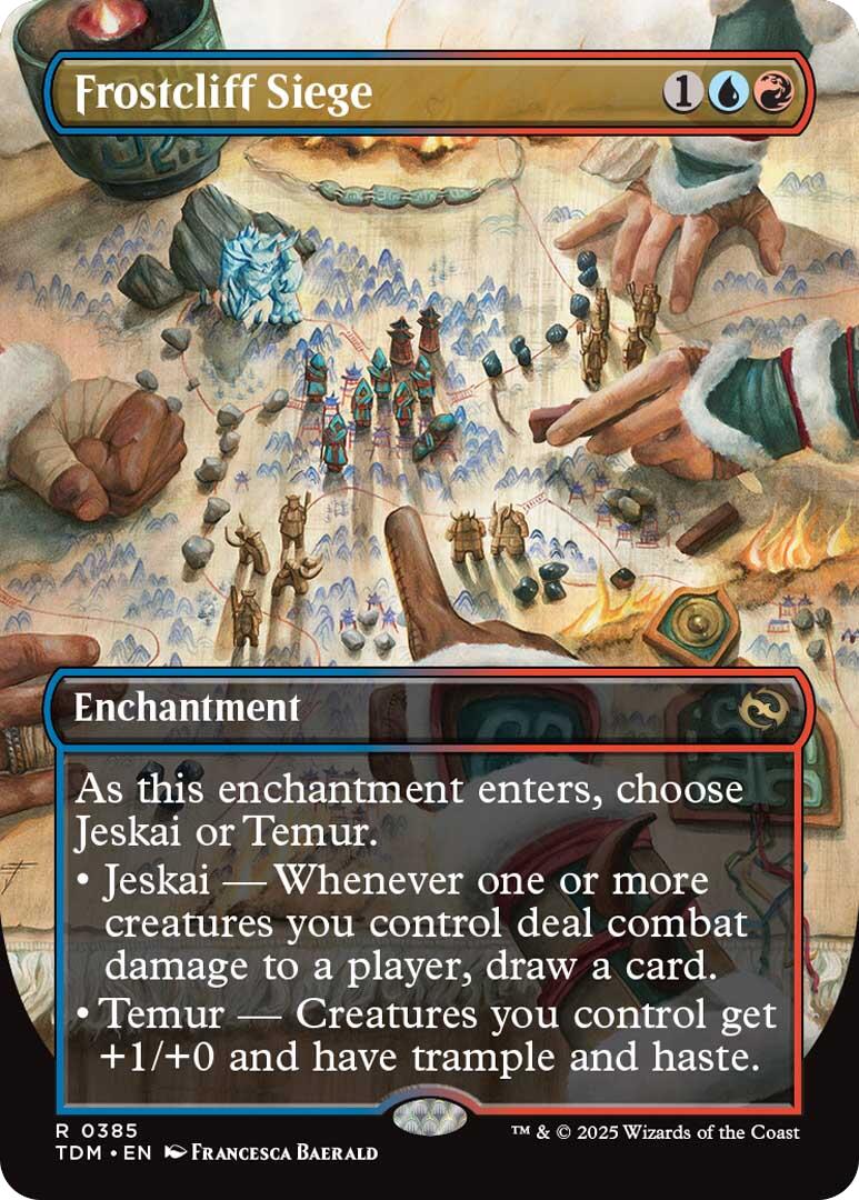 Frostcliff Siege (Borderless) [Tarkir: Dragonstorm] | Odin's Place
