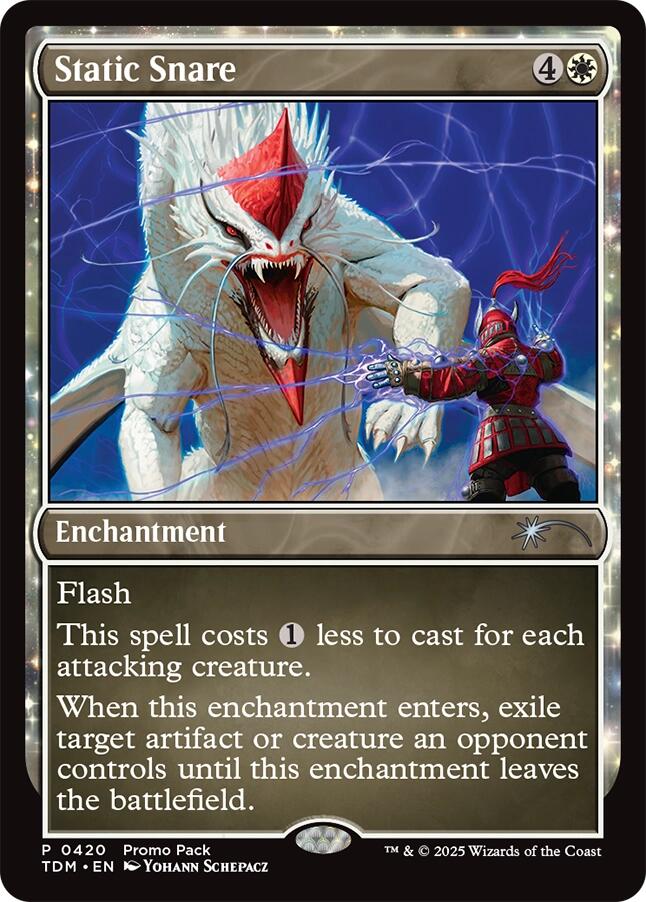 Static Snare [Tarkir: Dragonstorm Promos] | Odin's Place
