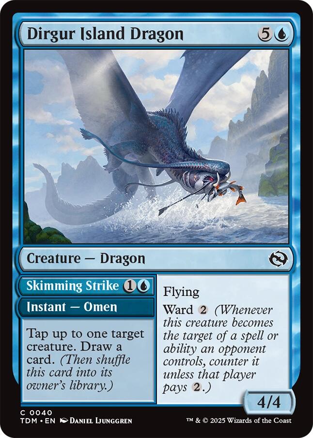 Dirgur Island Dragon [Tarkir: Dragonstorm] | Odin's Place