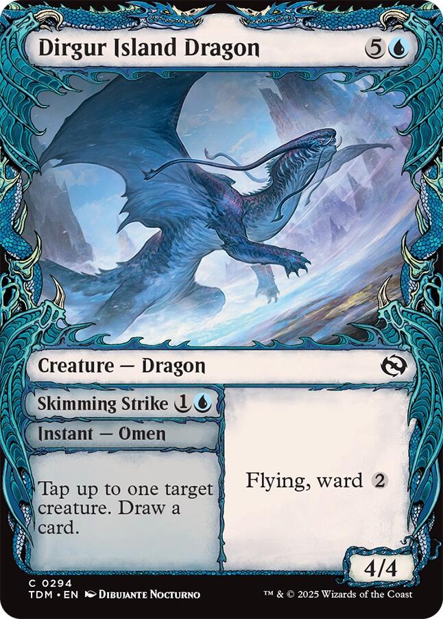 Dirgur Island Dragon (Showcase) [Tarkir: Dragonstorm] | Odin's Place