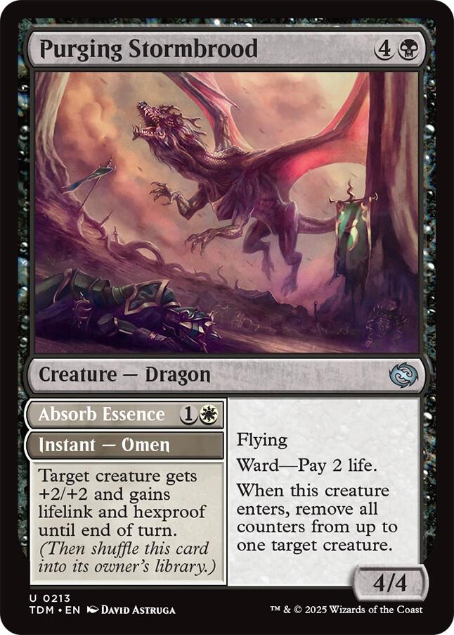 Purging Stormbrood [Tarkir: Dragonstorm] | Odin's Place