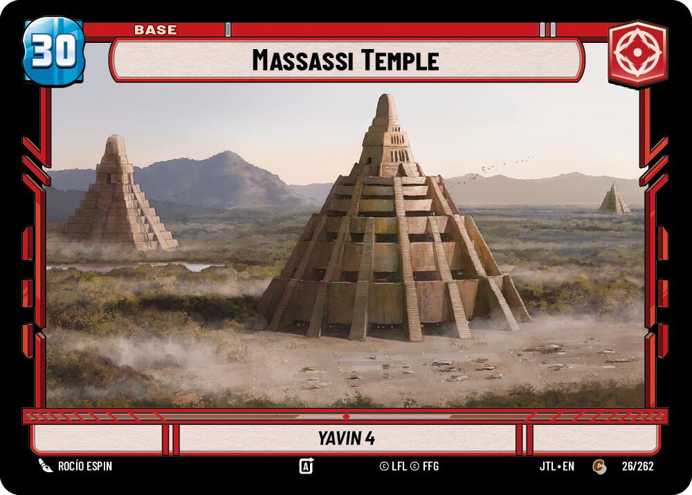 Massassi Temple // Shield (026/262 // T04/T04) (026/262 // T04/T04) [Jump to Lightspeed] | Odin's Place