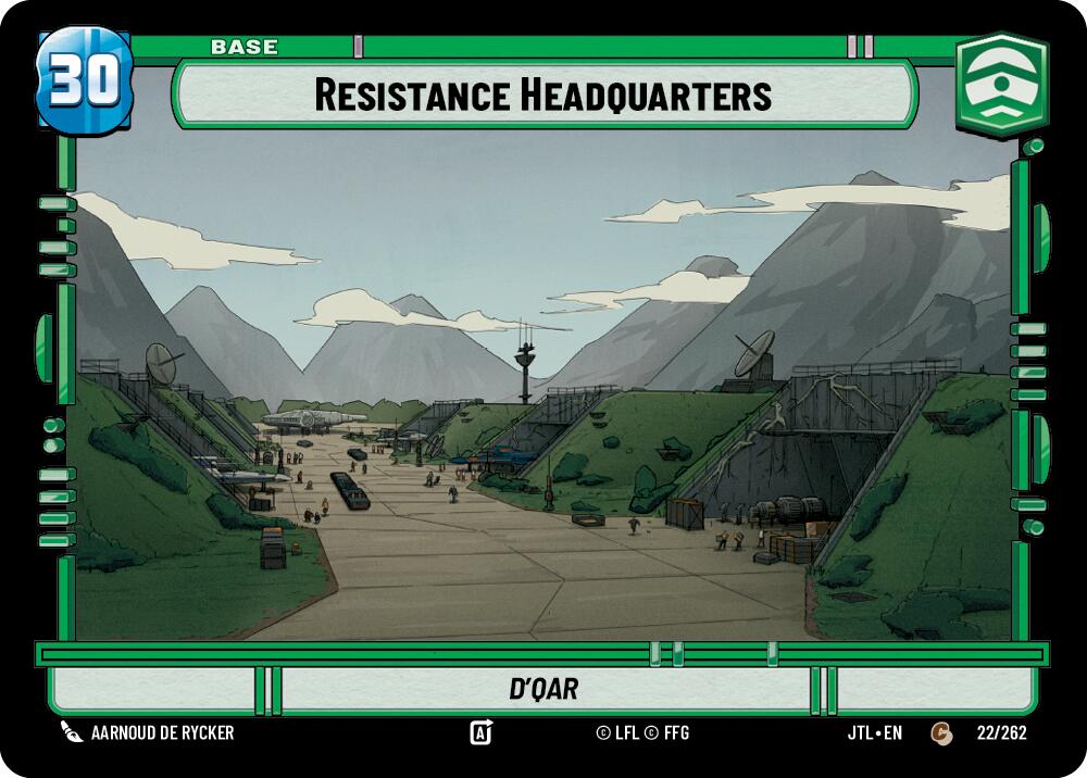 Resistance Headquarters // Experience (022/262 // T03/T04) (022/262 // T03/T04) [Jump to Lightspeed] | Odin's Place