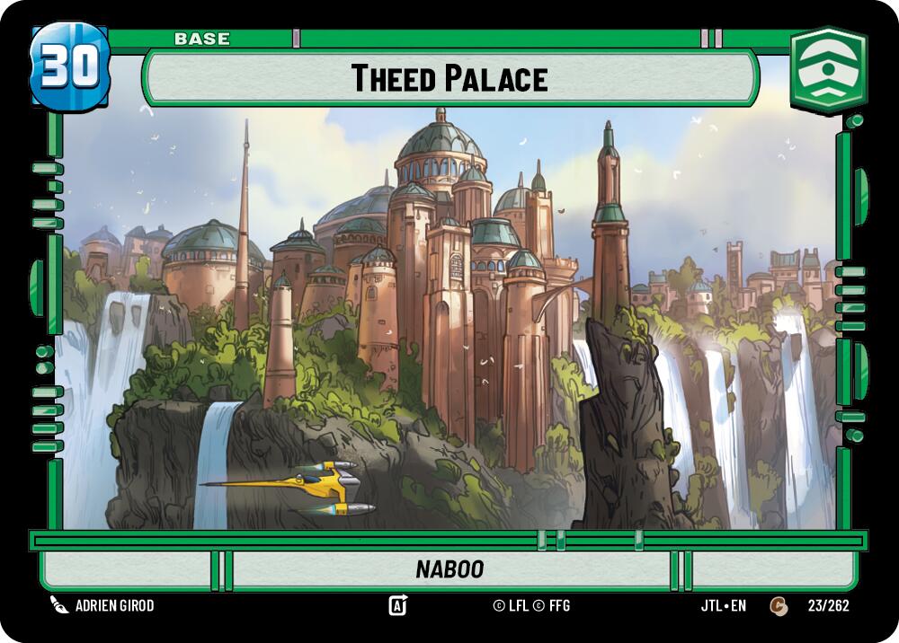 Theed Palace // Shield (023/2262 // T04/T04) (023/2262 // T04/T04) [Jump to Lightspeed] | Odin's Place