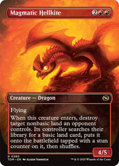 Magmatic Hellkite (Borderless) [Tarkir: Dragonstorm] | Odin's Place