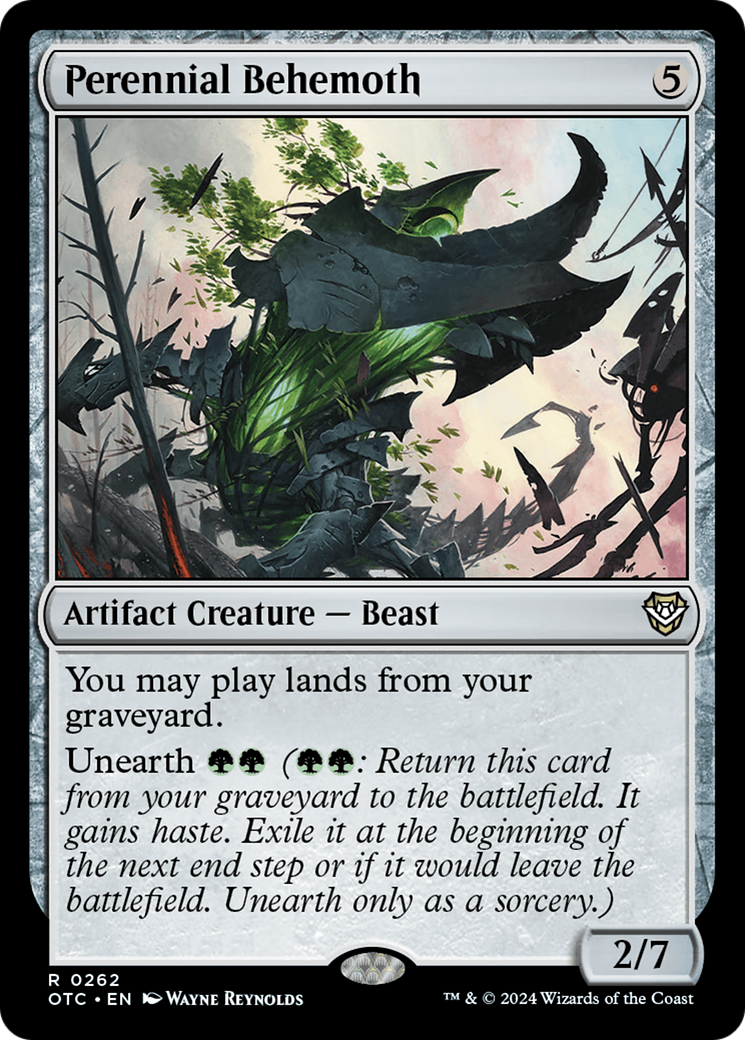Perennial Behemoth [Outlaws of Thunder Junction Commander] | Odin's Place