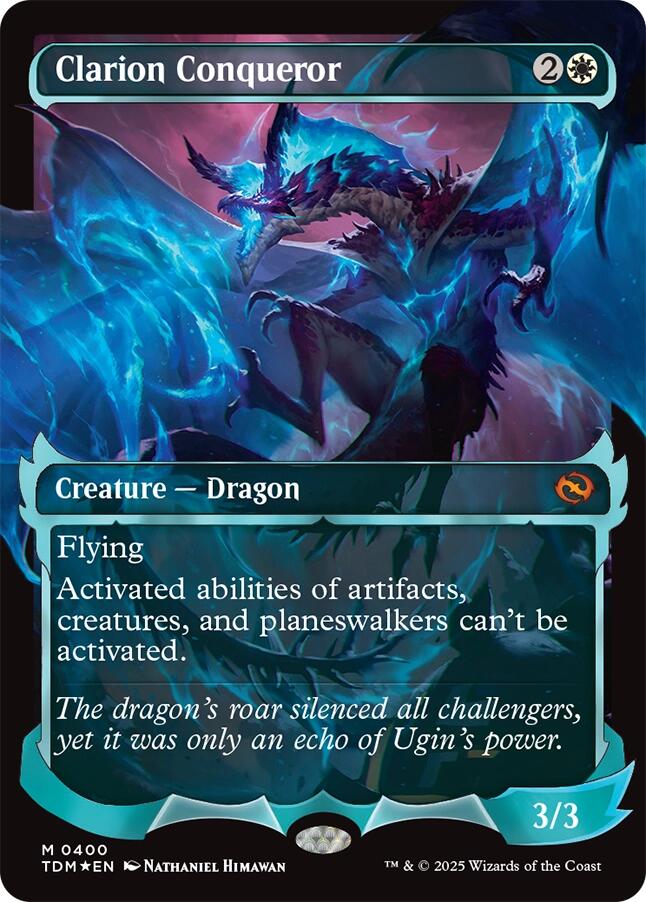 Clarion Conqueror (Showcase) [Tarkir: Dragonstorm] | Odin's Place