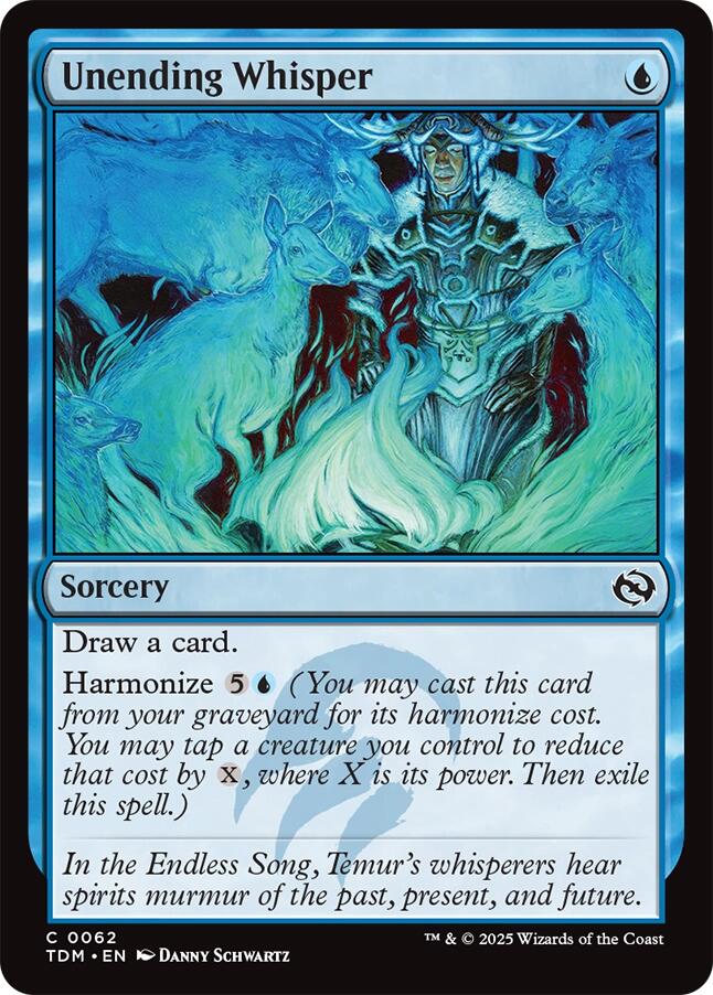 Unending Whisper [Tarkir: Dragonstorm] | Odin's Place
