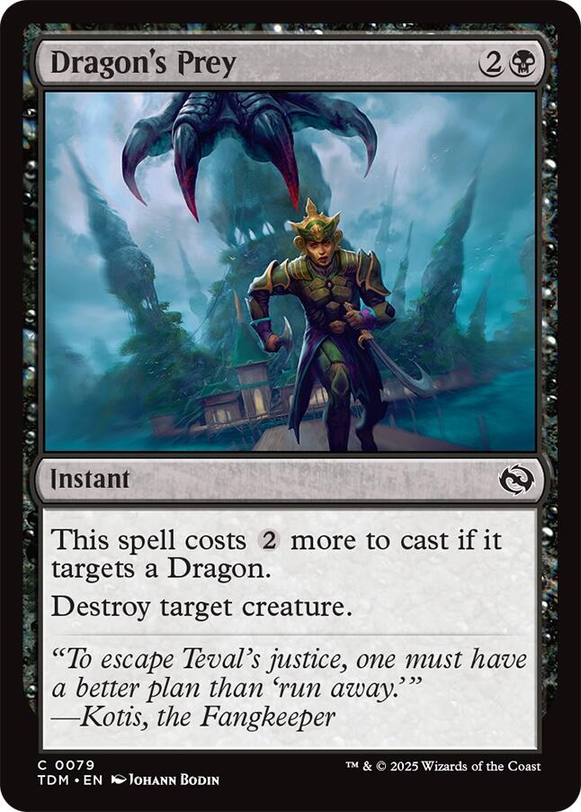 Dragon's Prey [Tarkir: Dragonstorm] | Odin's Place