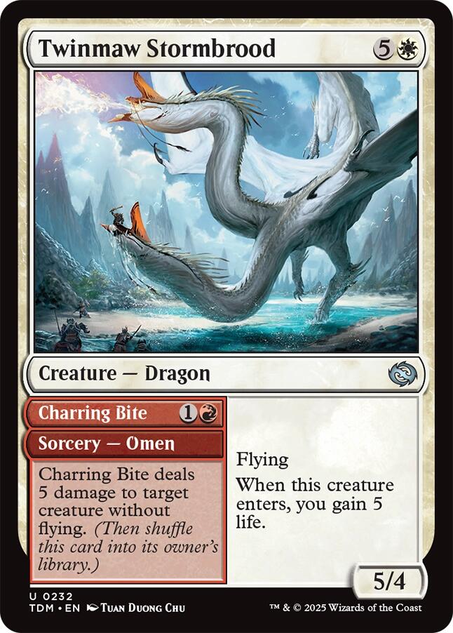 Twinmaw Stormbrood [Tarkir: Dragonstorm] | Odin's Place
