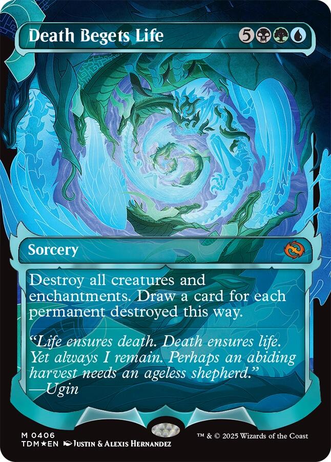 Death Begets Life (Showcase) [Tarkir: Dragonstorm] | Odin's Place