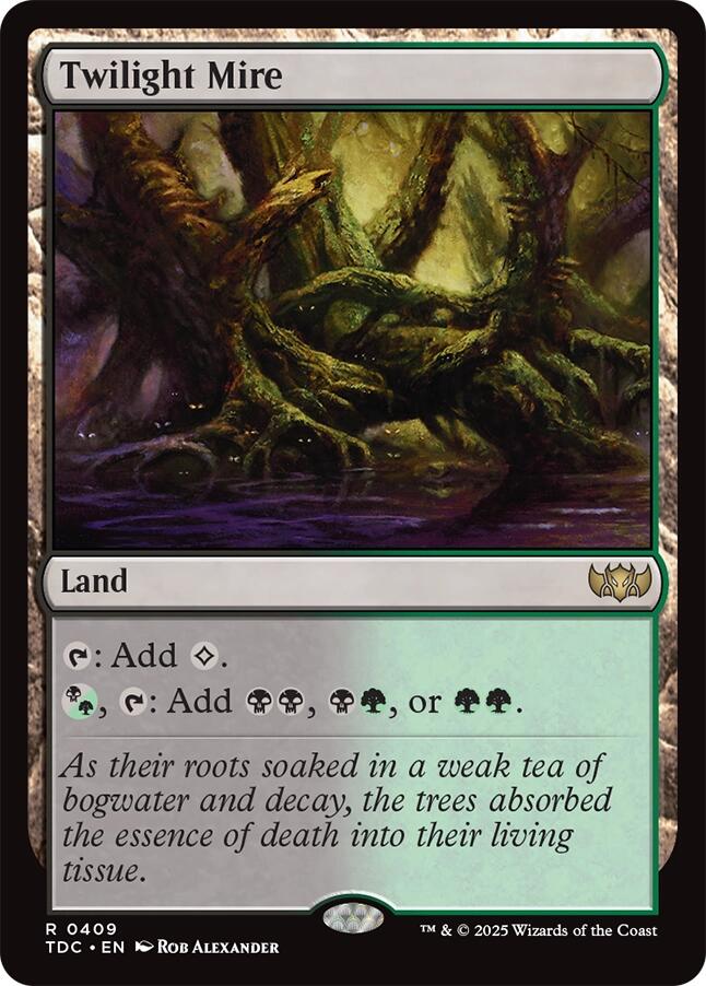 Twilight Mire [Tarkir: Dragonstorm Commander] | Odin's Place