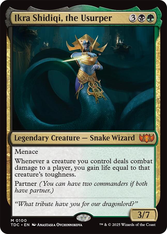 Ikra Shidiqi, the Usurper [Tarkir: Dragonstorm Commander] | Odin's Place