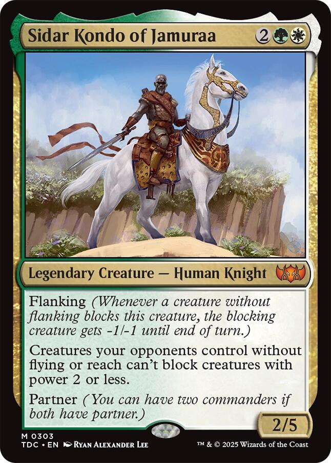 Sidar Kondo of Jamuraa [Tarkir: Dragonstorm Commander] | Odin's Place