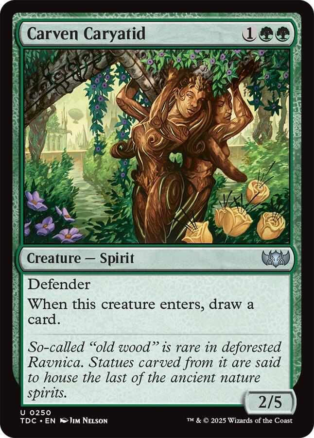 Carven Caryatid [Tarkir: Dragonstorm Commander] | Odin's Place