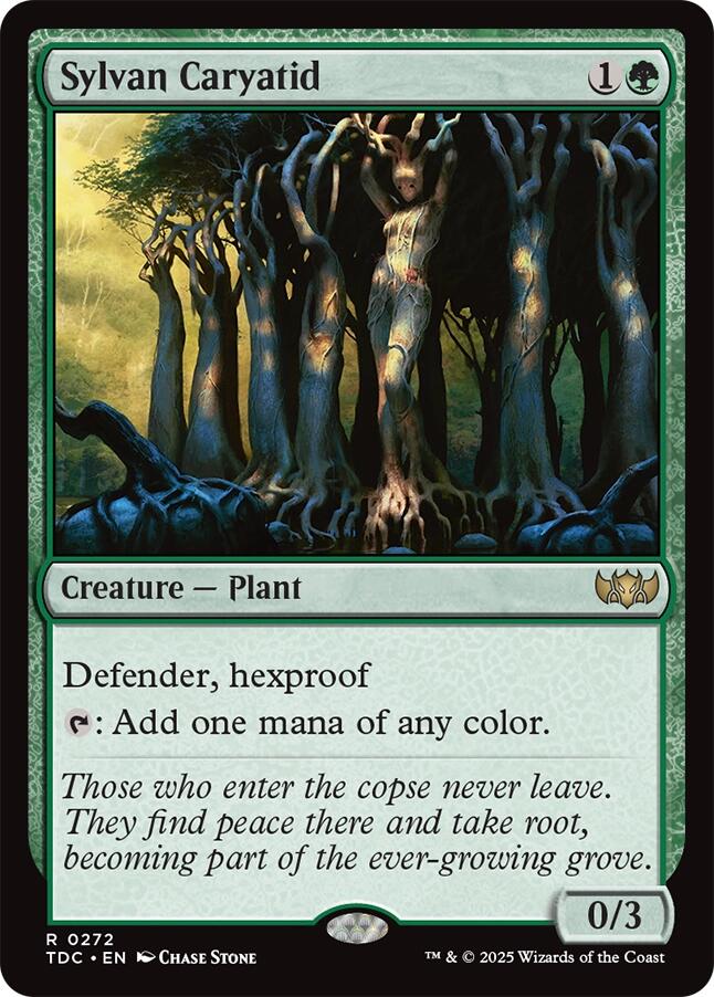 Sylvan Caryatid [Tarkir: Dragonstorm Commander] | Odin's Place