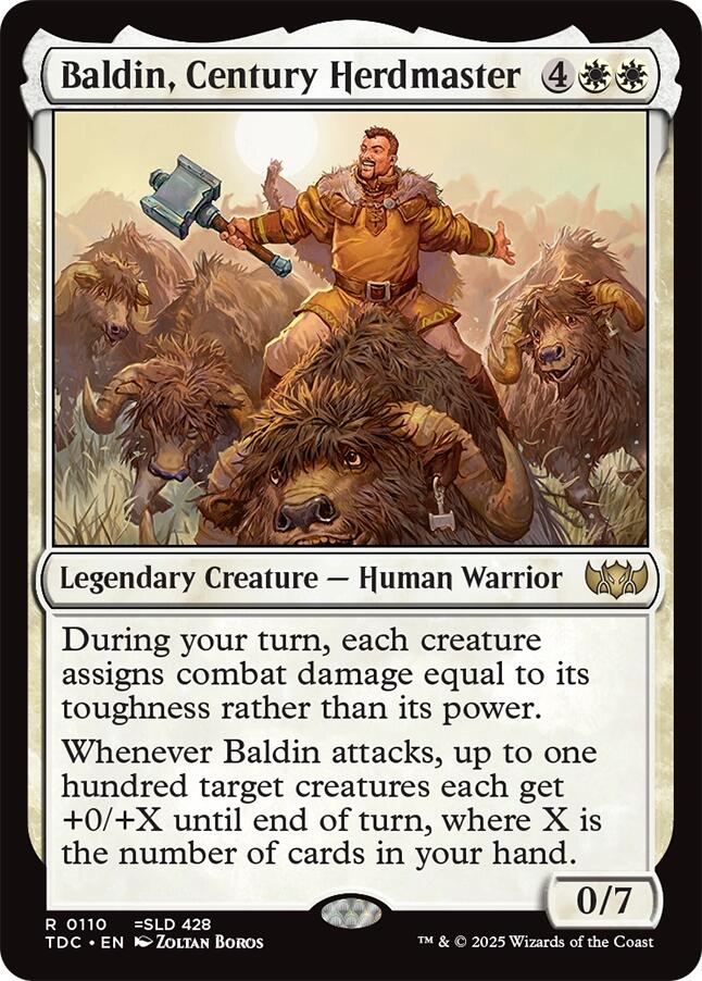 Baldin, Century Herdmaster [Tarkir: Dragonstorm Commander] | Odin's Place