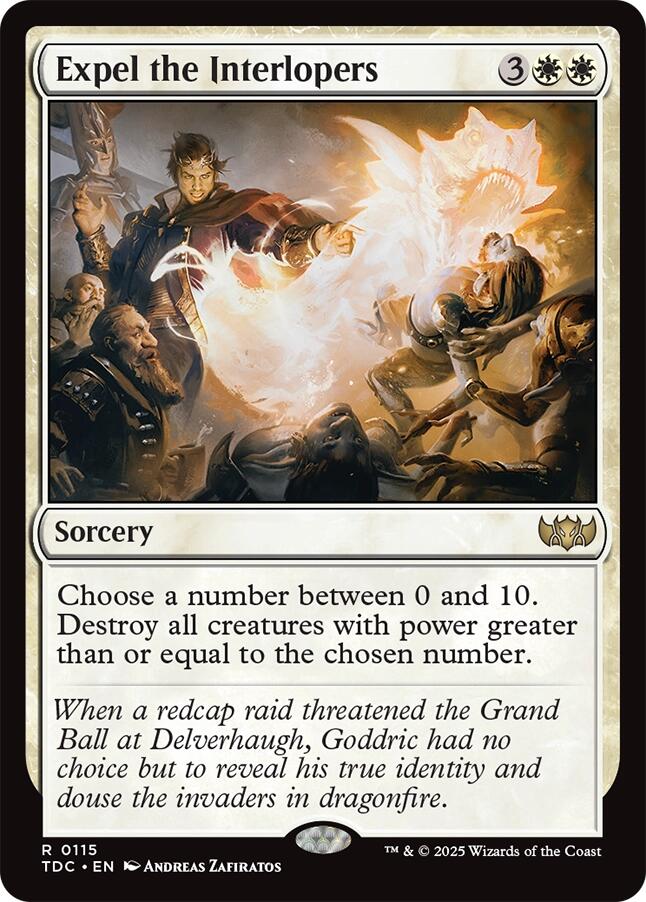 Expel the Interlopers [Tarkir: Dragonstorm Commander] | Odin's Place