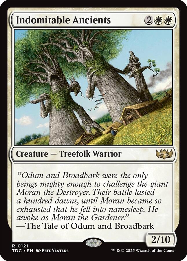 Indomitable Ancients [Tarkir: Dragonstorm Commander] | Odin's Place