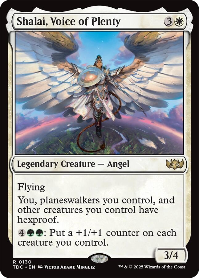 Shalai, Voice of Plenty [Tarkir: Dragonstorm Commander] | Odin's Place