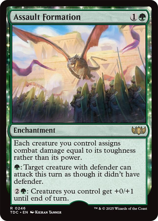 Assault Formation [Tarkir: Dragonstorm Commander] | Odin's Place