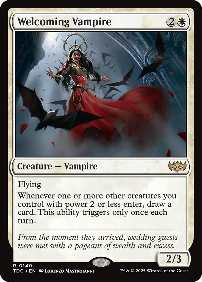 Welcoming Vampire [Tarkir: Dragonstorm Commander] | Odin's Place