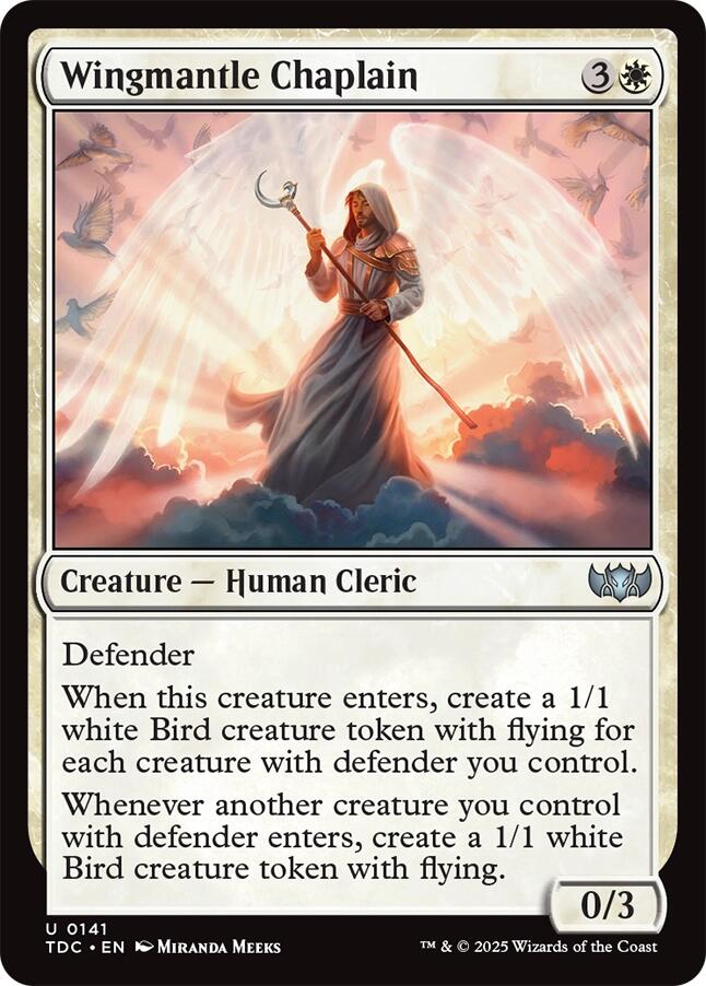 Wingmantle Chaplain [Tarkir: Dragonstorm Commander] | Odin's Place